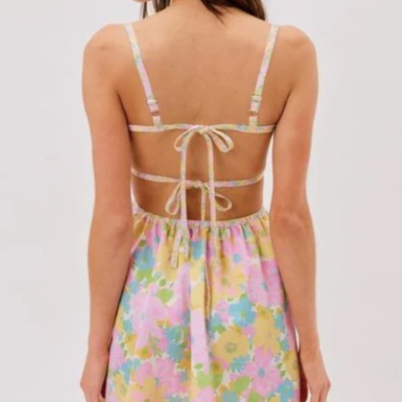 For Love & Lemons Brenda Floral Dress - Picture 4 of 5